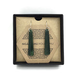 Ngai Tahu Pounamu - Medium Roimata Earrings