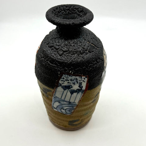 Aaron Scythe Yobitsugi Style Sake Bottle