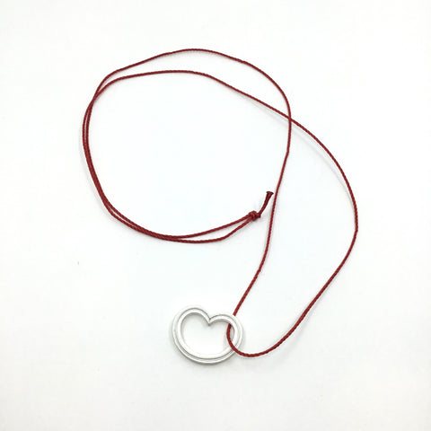 Waha pendant on cord (medium)