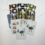 Gift Tag PAPERCUT green