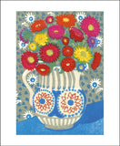 Asters in a Jug Card