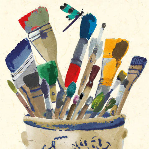 Brush with Nature Card