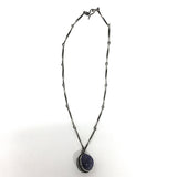 PūPū necklace - Silver Soladite
