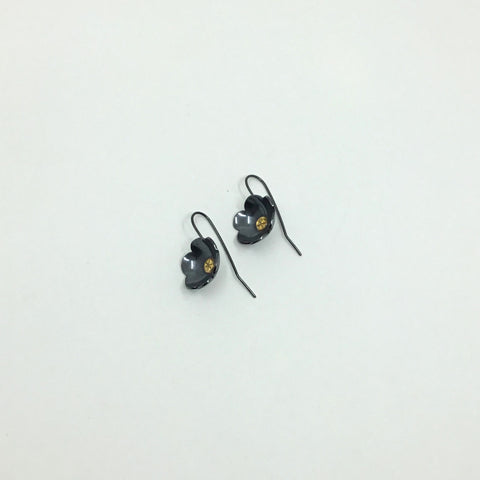 Bloom Earrings Oxidised