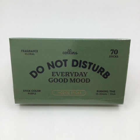 Collins Natural Incense Sticks - Do Not Disturb