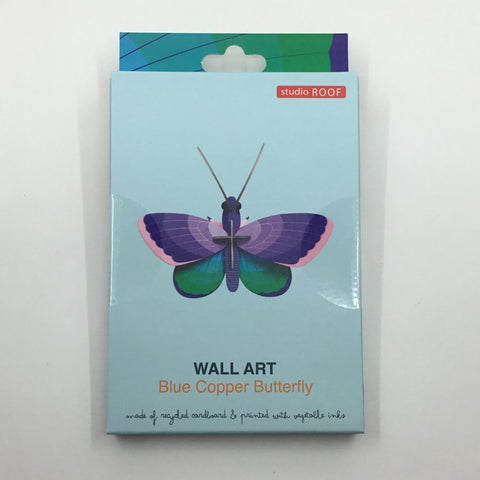 Wall Art - Blue Copper Butterfly