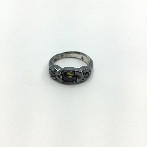 Trio Gem Ring - Tourmaline & Spinel