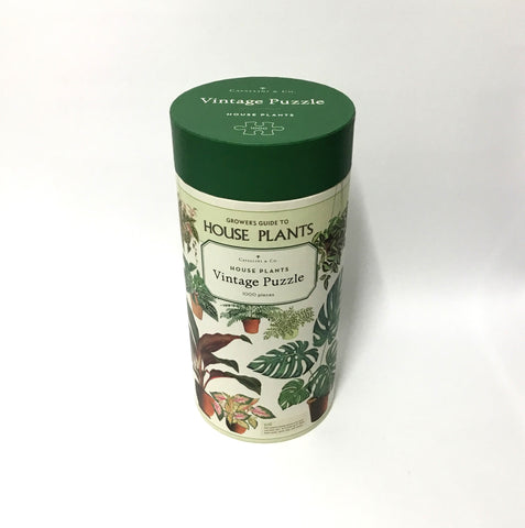 Vintage Puzzle- House Plants
