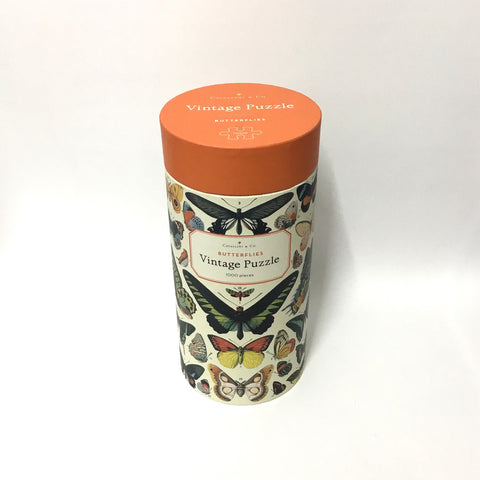 Vintage Puzzle- Butterflies