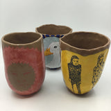 Peg Leg Ceramic Illustrated Tumbler