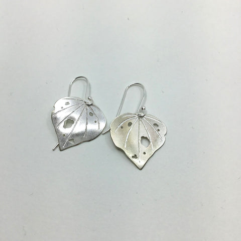 Kawakawa Silver Dangles - Med