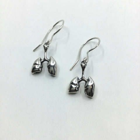 Lung earrings