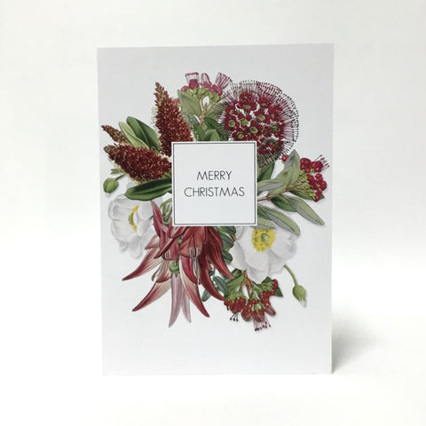 Merry Christmas Floral