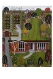 Mid Century House Card