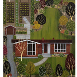 Mid Century House Card
