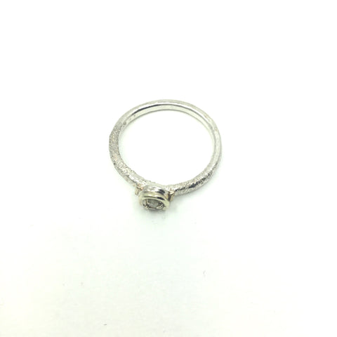 Mini Diamond Solitaire Ring
