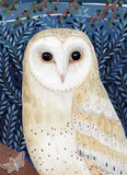 Moonlit Owl - Barn Owl