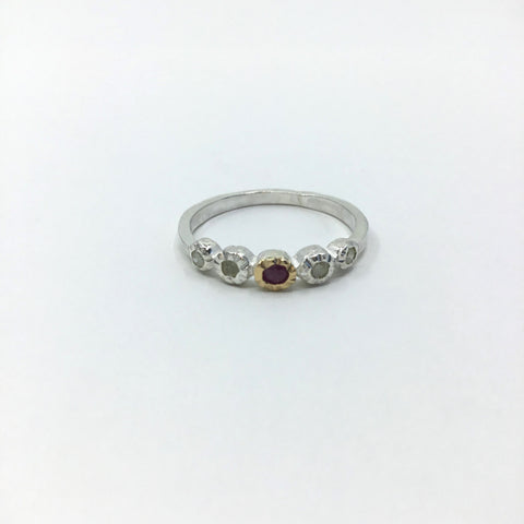 Ruby and Diamond Ring