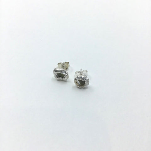 Diamond Silver Studs