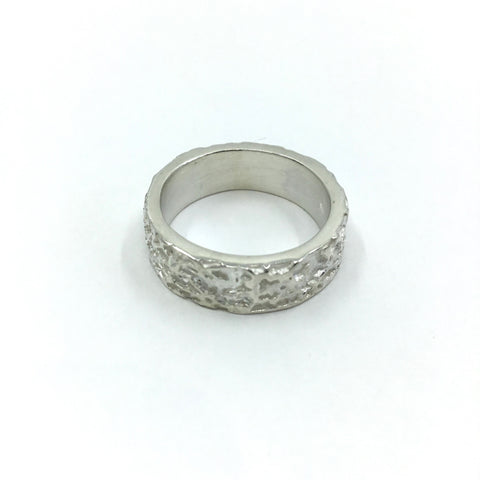 Lace Halo Ring Large