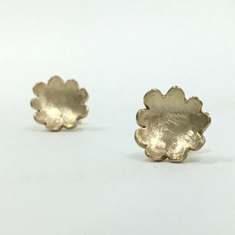 Briar Flower 9ct YG Studs