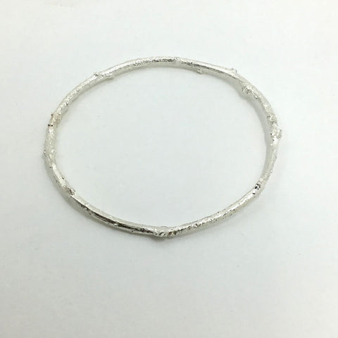 Briar Branch Bangle Silver