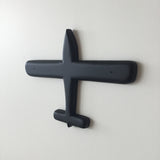 Black Resin Plane Oval Wingtip