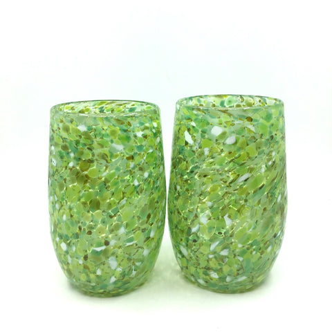 Glass Tumbler - Paddock Green