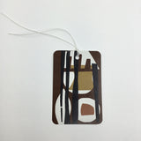 Gift Tag PAPERCUT Chocolate