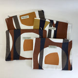 Fabric Purse - PAPERCUT chocolate