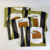 Fabric Purse - PAPERCUT green