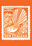 Piwakawaka 1937 Postage Stamp Card