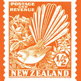 Piwakawaka 1937 Postage Stamp Card