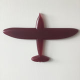 Red Resin Plane Spitfire
