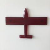 Red Resin Plane Square Wingtip