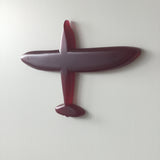 Red Resin Plane Spitfire