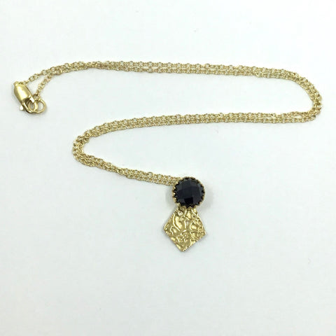 Regal Gem Necklace Black Onyx
