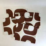 Fabric Purse - RING chocolate