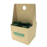 Round 2 Glass Tumbler | Green - set of 4