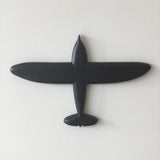 Black Resin Plane Spitfire