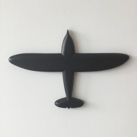 Black Resin Plane Spitfire