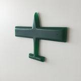 Green Resin Plane Square Wingtip