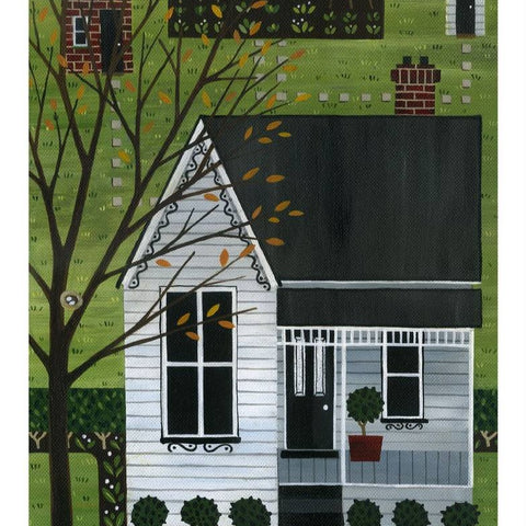 White Villa Card