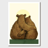 Wolf Erlbruch / Bear Hug Card