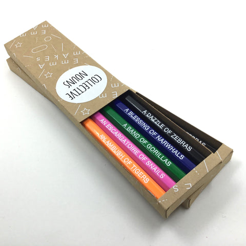 Collective Nouns Pencil Set