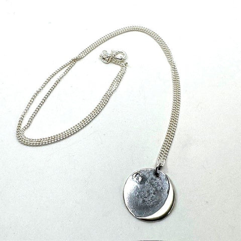 Su Keates Silver Earthshine Pendant Necklace