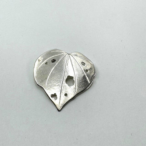 Su Keates Kawakawa Silver Brooch