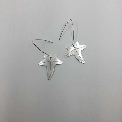 Large Ivy Leaf Dangles Earrings