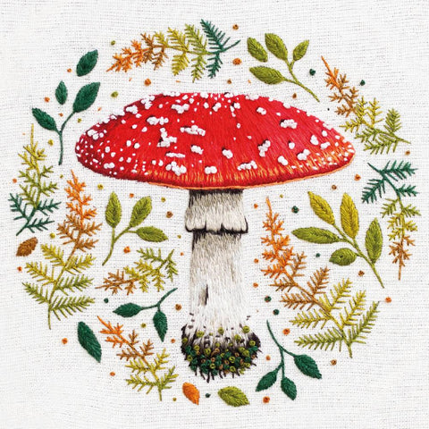 Fly Agaric Mushroom Card