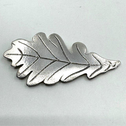 Su Keates Silver Oak Leaf Brooch